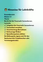 Vorschau - Stundenentwürfe - 🚒 Berufe bei der Feuerwehr – 10 Rollenspiele für die Grundschule | Sachunterricht | Klasse 1–4 - Seite 2
