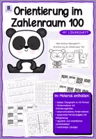 Vorschau - Unterrichtsreihen - Orientierung im Zahlenraum 100: Übungsheft inkl. Förder- & Fordermaterial, Test & kooperativer Aufgabe I Mathematik 2. Klasse - Seite 1