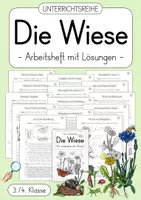 Vorschau - Unterrichtsreihen - Wiese - Arbeitsheft / Unterrichtsreihe (3./4. Klasse) - Deckblatt