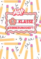 Vorschau - Bildkarten - Erinnerungsheft zum Übergang in die 5. Klasse - Deckblatt