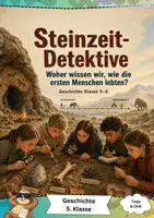 Vorschau - Arbeitsblätter - Steinzeit - Deckblatt