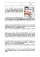 Vorschau - Arbeitsblätter - Gesundheit: Hygiene – Arbeitsblatt mit Lösung | Klasse 9/10 - Seite 1