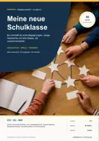 Vorschau - Arbeitsblätter - Meine neue Schulklasse - Kennenlern-Lernheft für Klasse 5-8 - Deckblatt