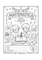 anteprima - Poster - Kit copertine matematica dalla classe 1° alla classe 5° - Pagina 3