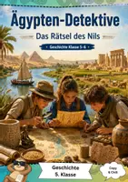 Vorschau - Arbeitsblätter - Altes Ägypten Hochkultur Klasse 5 - Deckblatt