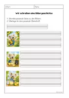 Vorschau - Arbeitsblätter - Bildergeschichte Klasse 1/2 - Zitronenlimonade - Seite 3