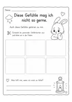 Vorschau - Arbeitsblätter - Meine Gefühle - Material zum Nachdenken und Sprechen - Seite 2