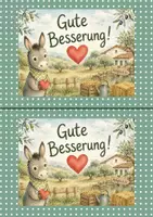 Vorschau - Bildkarten - Aufdruck Titelbild für Postmappe kranke Kinder - Deckblatt
