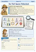 Vorschau - Arbeitsblätter - Englisch Grammatik Fehlerdetektiv Arbeitsheft Klasse 5 bis 6 - Seite 2