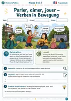 Vorschau - Arbeitsblätter - Verben auf er Arbeitsheft Klasse 6 bis 7 - Deckblatt
