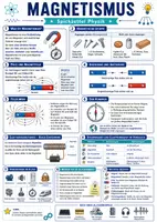 Vorschau - Poster - Magnetismus & Magnetfeld Physik Spickzettel - Deckblatt