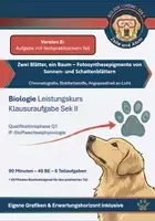 Vorschau - Klassenarbeiten - Biologie LK Klausuraufgabe Stoffwechsel (mit Erwartungshorizont) – Fotosynthesepigmente: Chromatografie als fachpraktische Abituraufgabe, Sonnen- & Schattenblätter – Abitur - Deckblatt
