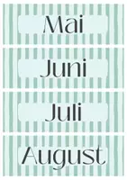 Vorschau - Poster - Klassenkalender Grün Blau - Seite 2