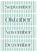 Vorschau - Poster - Klassenkalender Grün Blau - Seite 3