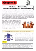 Vorschau - Arbeitsblätter - Denker der Aufklärung: John Locke & Kant - Seite 1