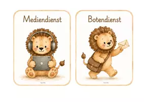 Vorschau - Bildkarten - Klassendienste Löwenklasse - Seite 3