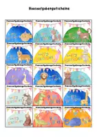 Vorschau - Anderer Materialtyp - Geburtstag - Hausaufgabengutscheine - Geburtstagskarten - Seite 1