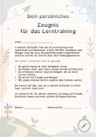 Vorschau - Anderer Materialtyp - Besonderes Zeugnis - Lerntraining - Seite 3