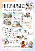 Vorschau - Stationenlernen - Fit für Klasse 2 - Freiarbeit für die 2. Klasse - Deckblatt