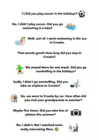 anteprima - Esercizi - Running Dictation: Past Simple Questions - Pagina 1