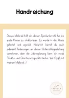 Vorschau - Stundenentwürfe - Jahresplanung Sport für die erste Klasse - Seite 1