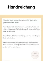 Vorschau - Poster - Wichtige Regeln für den Sportunterricht - Seite 1