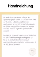 Vorschau - Präsentationen/Tafelbilder - Moderationskarten für den Sportunterricht - Seite 1