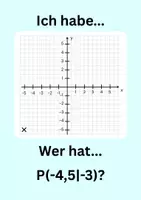 Vorschau - Spiele - "Ich habe, wer hat?“ – Punkte im Koordinatensystem (4 Quadranten) - Seite 2