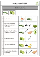 Vorschau - Arbeitsblätter - Rezept für Gurken-Limetten Limonade - Seite 2