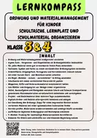 Vorschau - Anderer Materialtyp - Ordnung und Materialmanagement für Kinder Schultasche, Lernplatz und Schulmaterial organisieren - Deckblatt