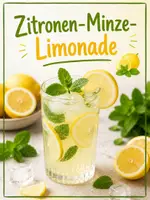 Vorschau - Arbeitsblätter - Rezept für Zitronen-Minze-Limonade - Deckblatt