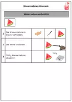 Vorschau - Arbeitsblätter - Rezept für Wassermelonen Limonade - Seite 2
