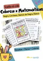 Vista previa - Hojas de trabajo - Colorea por Matemática Musical – Vuelta a Clases | Ritmo - Portada