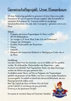 Vorschau - Mal- und Bastelvorlagen - Bastelvorlage Klassenbaum – Gemeinschaftsprojekt zum Schulstart - Seite 1