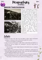 Vorschau - Unterrichtsreihen - In Anlehnung an: Heimsuchung von Jenny Erpenbeck: „Jüdisches Familienschicksal“ (11. – 13. Klasse | Oberstufe | Abitur | Deutsch | Roman | Erinnerungsgeschichte | Literatur) - Seite 1