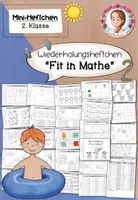 Vorschau - Arbeitsblätter - Mathe-Wiederholung Klasse 1 & 2 – Fit in Mathe MEGA-Paket - Seite 1