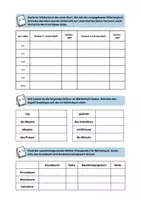 Vorschau - Arbeitsblätter - Arbeitsblatt Alphabet und Wörterbuch - Seite 1