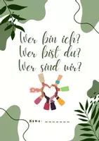 Vorschau - Unterrichtsreihen - Dossier zum Thema Ich- du -wir mit Steckbrief und Fragekarten zum Thema Freundschaft - Seite 1
