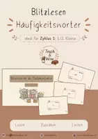 Vorschau - Videos - Erstlesen Deutsch: Blitzlesen (Band 5) - Häufigkeitswörter - Deckblatt