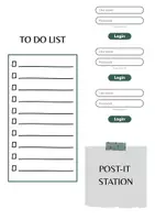 anteprima - Altro tipo di materiale - ORGANIZER PER STUDENTI - Pagina di copertina