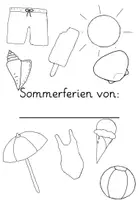 Vorschau - Arbeitsblätter - Sommerferien Heft für die erste Schulwoche zum Ausfüllen - Seite 2