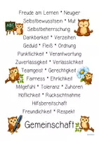 Vorschau - Poster - Eulenklasse - Poster | Klassenraumdekoration (Klassentier) - Seite 3