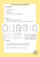 Vorschau - Mal- und Bastelvorlagen - Schulbeginn - Ende der Sommerferien - mein Koffer voller Erinnerungen- Kunst Klasse 2 Sommer - Kunst Klasse 3 Sommer - Kunst Grundschule - Seite 1