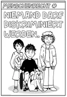 Vorschau - Arbeitsblätter - Menschenrechte – Ausmalbilder und Poster für den Unterricht | Grundschule und Sekundarstufe - Seite 2