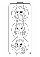 Vorschau - Poster - Gefühlsampel Drache Gefühle erkennen & benennen Klasse 1 - Seite 3