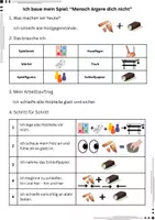 Vorschau - Arbeitsblätter - Eigenes Brettspiel entwerfen: schleifen - Seite 1