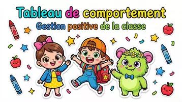 Aperçu - Matériel pour travaux manuels / dessin - Comportement de classe - rentrée scolaire Français - Page 1
