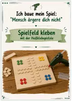 Vorschau - Arbeitsblätter - Eigenes Brettspiel entwerfen: Spielfeld kleben - Deckblatt