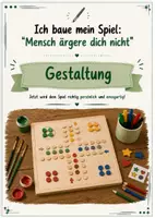 Vorschau - Arbeitsblätter - Eigenes Brettspiel entwerfen : Gestaltung - Deckblatt