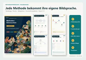 Vorschau - Unterrichtsreihen - Methodenführerschein – 9 Methoden sicher anwenden - Deckblatt